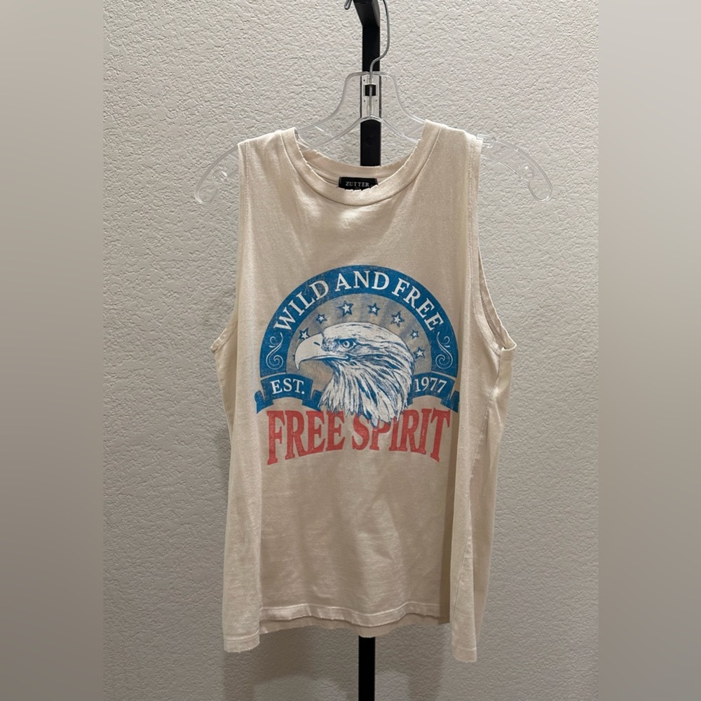 New Sleeveless T-shirt Small